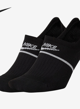 Nike/耐克正品夏新款SNKR SOX NO-SHOW 运动袜（2 双）CU0692
