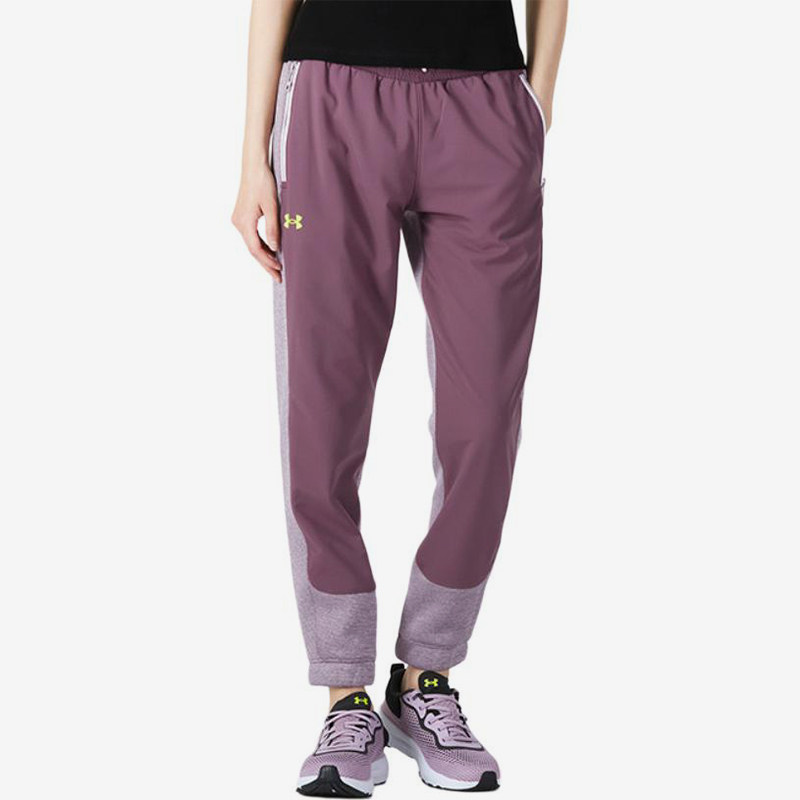 UA/安德玛正品运动女士时尚潮流复古训练休闲抓绒长裤1366042-555,运动服/休闲服装,运动长裤,淘宝优惠券,粉丝福利购,淘宝优惠卷