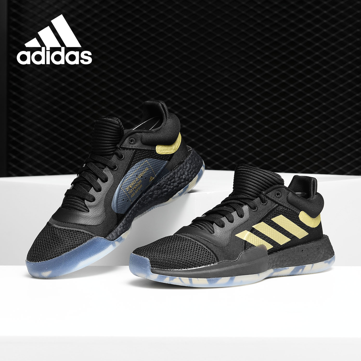 Adidas/阿迪达斯正品子 Marquee Boost 男子舒适篮球鞋EE8572