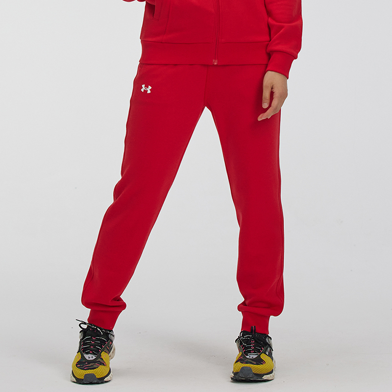 UA/安德玛正品运动女士束脚休闲透气潮流针织长裤21600706-600