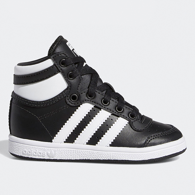 Adidas/阿迪达斯正品三叶草小童秋冬运动休闲高帮耐磨板鞋EF2907