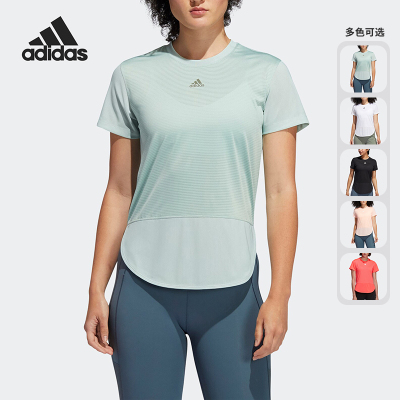 阿迪达斯女子运动短袖T恤