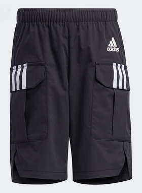 Adidas/阿迪达斯正品新款小童夏季休闲透气运动短裤 GP0434