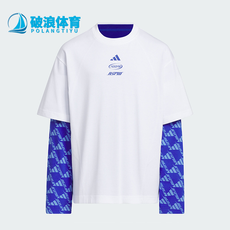 阿迪达斯大童运动休闲T恤