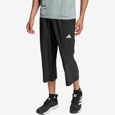 Adidas/阿迪达斯正品松紧口袋七分休闲裤新款经典男七分裤KA5535