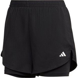 Adidas/阿迪达斯官方正品当季女子梭织运动健身短裤HN1044