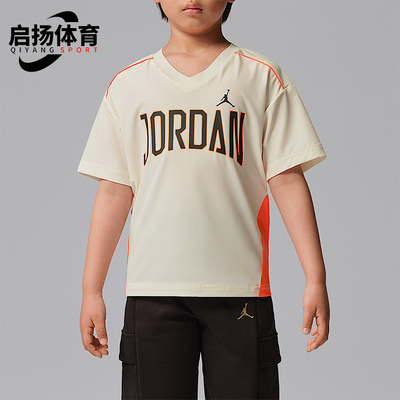 Nike/耐克正品Jordan Prestige小童梭织经典短袖T恤IW2187-110