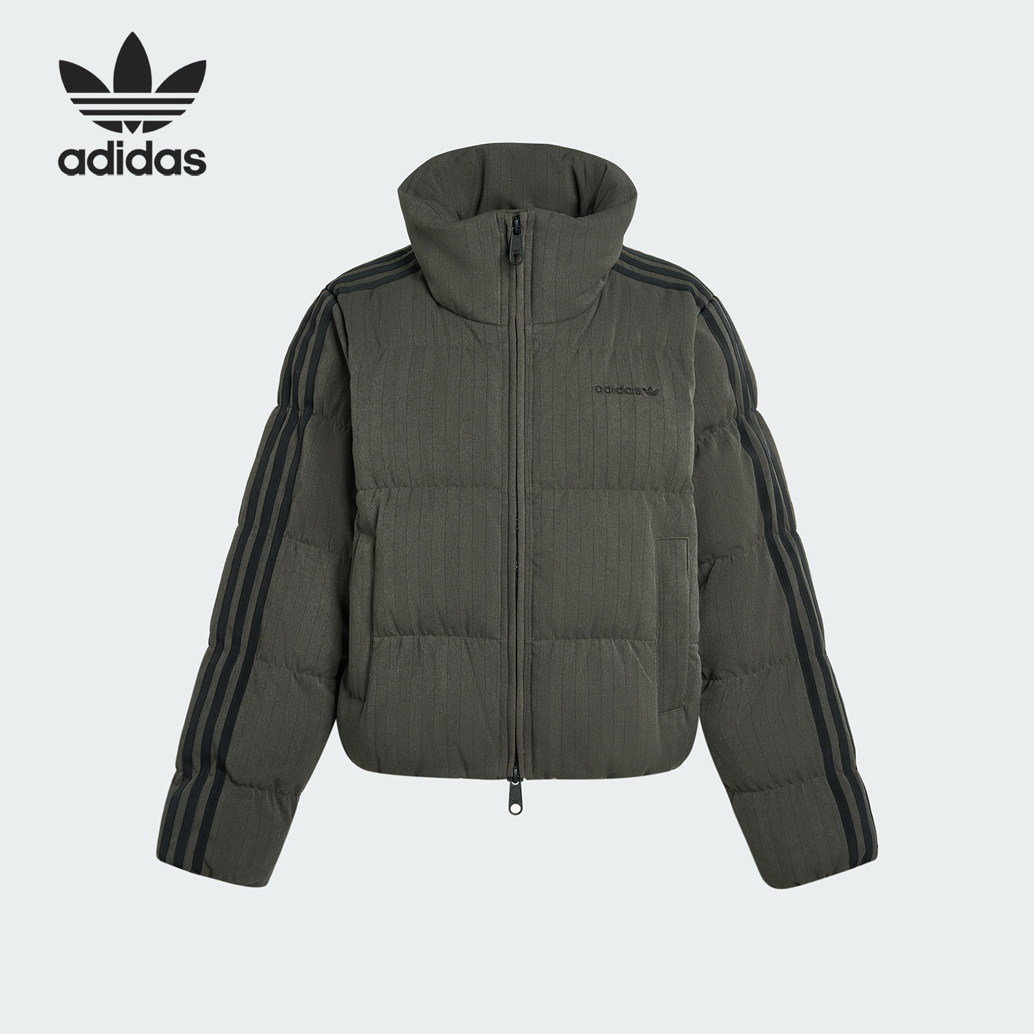 Adidas/阿迪达斯官方正品ESS HERR PUFF女士复古休闲羽绒服KG4910