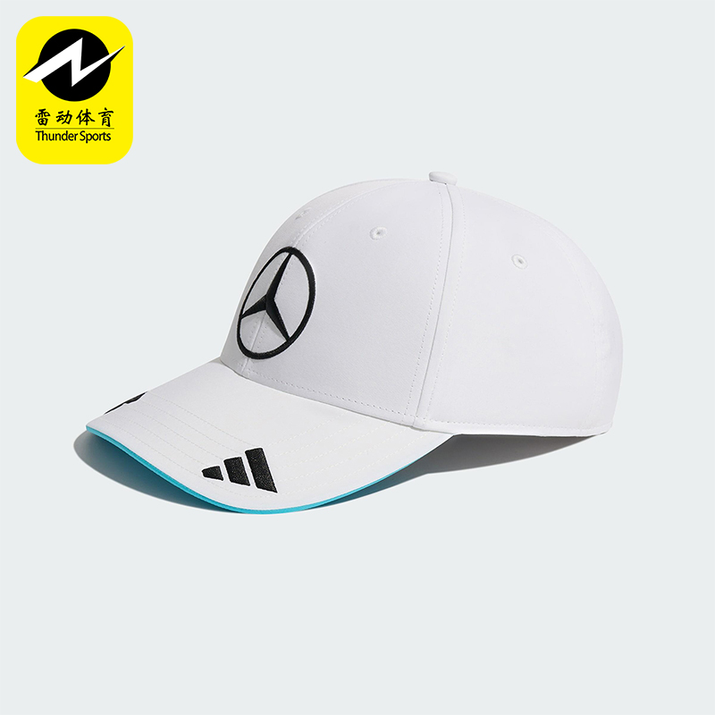 Adidas/阿迪达斯正品AMG男女同款F1车队经典运动简约棒球帽JZ2568