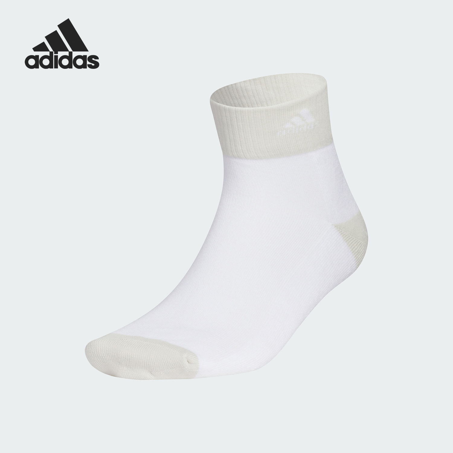 Adidas/阿迪达斯官方正品FUSTL ANKL SOCK男女款短袜一双装JF6566