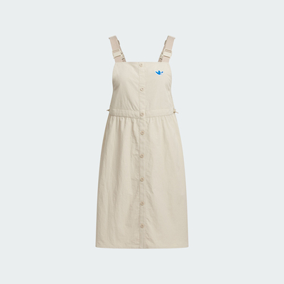 Adidas/阿迪达斯官方正品三叶草女士复古运动休闲背带裙JM2712