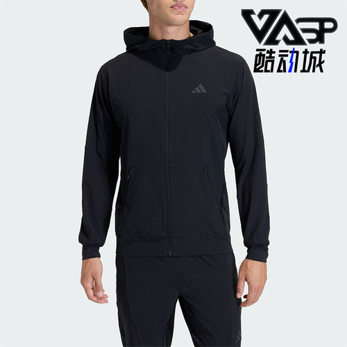 Adidas/阿迪达斯正品春秋男士休闲训练运动连帽夹克外套KA4821
