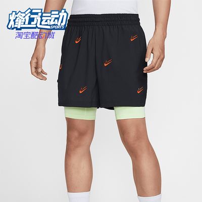 Nike/耐克正品KD DNA男士二合一篮球透气训练经典短裤HJ4216-011