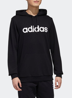 Adidas/阿迪达斯正品neo M ESNTL LOGO HD男子运动套头衫GJ8921