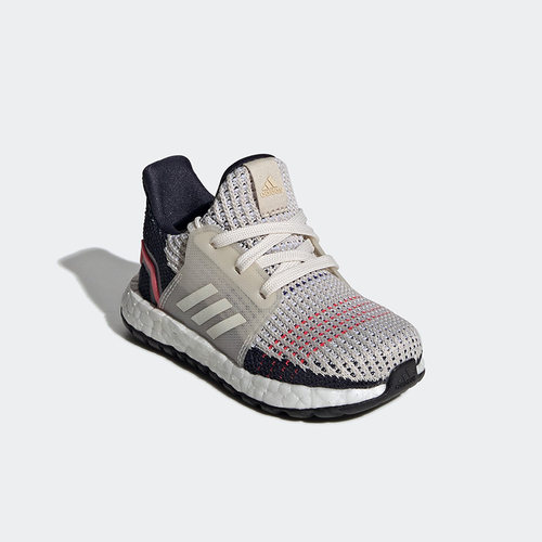 阿迪达斯运动婴童系带跑步鞋