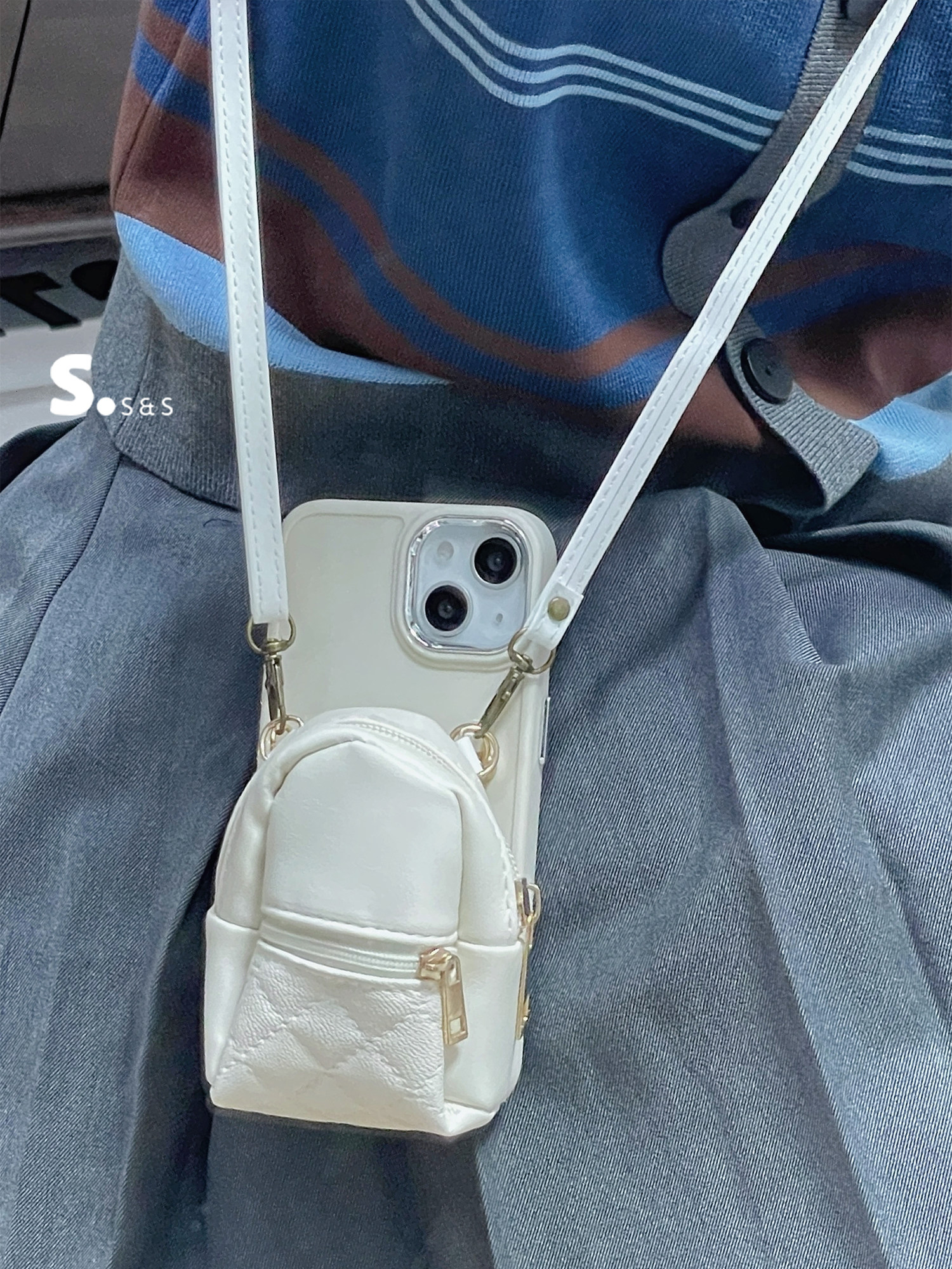 17小众斜挎可背挂绳书包手机壳16