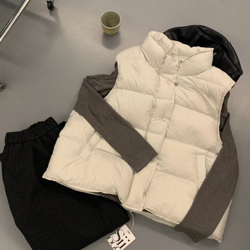 甜甜冬上新休闲立领百搭马甲(不内搭)MA26C462