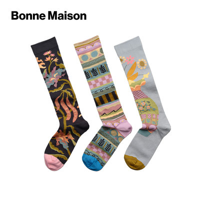 BonneMaison法国进口长筒袜