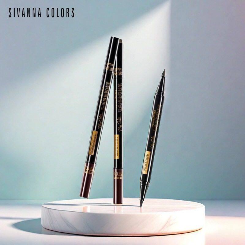 思薇娜SIVANNA COLORS双头眼线笔卧蚕笔女两用二合一眼线笔旗舰店