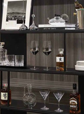 展示架威士忌厅酒具柜客软