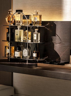 香氛梳妆台道具摆件装饰床头柜样板间家具定制香水化妆品衣帽间