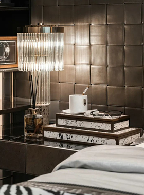 收纳盒组合香薰衣帽间手表床头柜高档咖啡杯摆件样板间香氛首饰盒