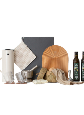 小道具摆件菜板轻奢组合样板间砧板套装软厨房厨具展厅装饰品摆设