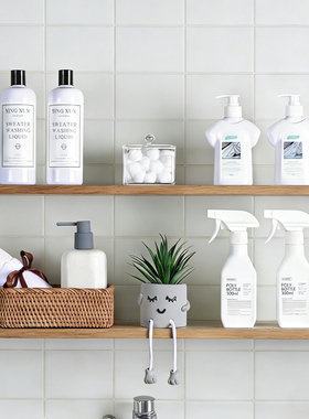 样板间卫生间层架组合饰品浴柜陈列摆件酒店浴室软装搭配道具套装