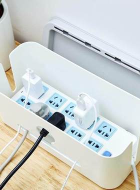 超大号整理盒插座电源绝缘收纳盒防漏电集线 线可壁挂电线 线盒防
