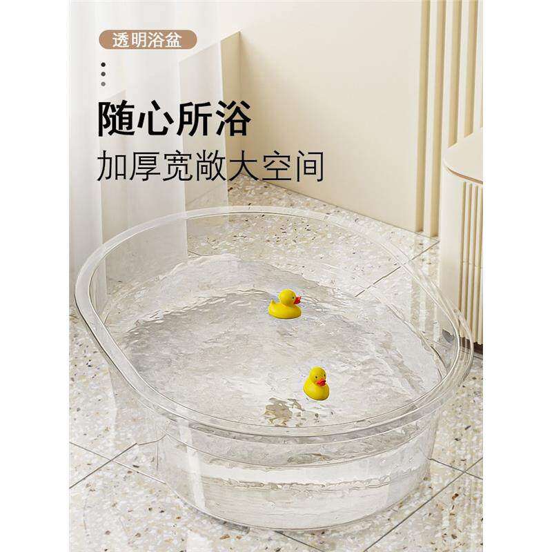 婴儿宠物新生宝宝家用猫砂坐加厚狗狗沐浴洗澡盆猫咪号盆大可长躺