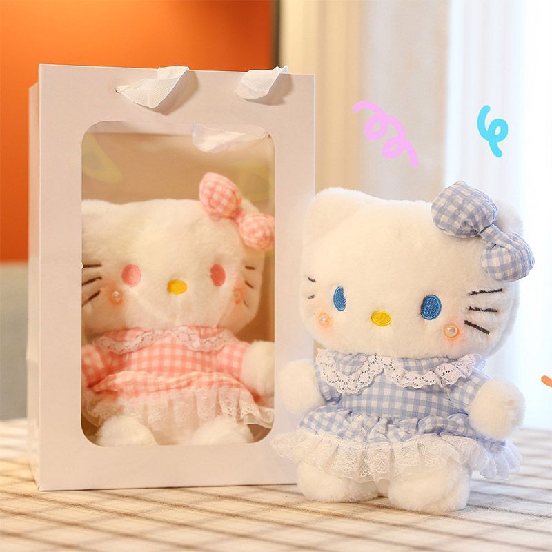 hellokitty公仔毛绒玩具可爱罗莉塔KT猫咪安抚玩偶娃娃生日礼盒