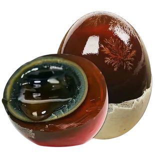 XXS海鸭流心松花皮蛋正宗无铅工艺下饭酱鸭溏心皮蛋大个整箱变蛋