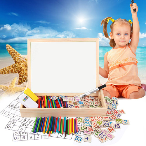 小木一木质1-6岁数学运算多功能教具