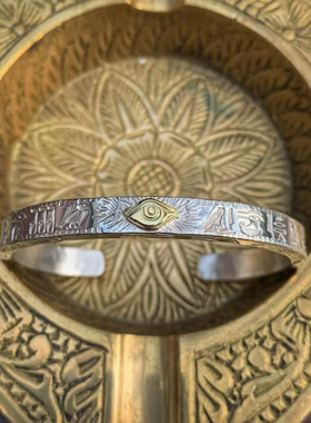 新款埃及荷鲁斯之眼手镯非高山隆