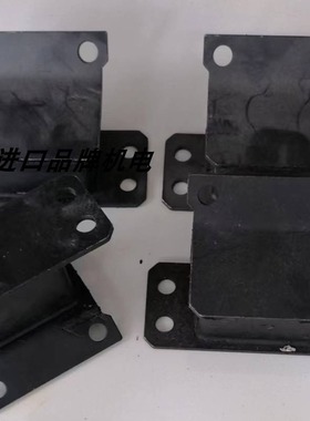润通双缸汽油发电机配件R670三相等功率10KW通用型减震脚减震垫