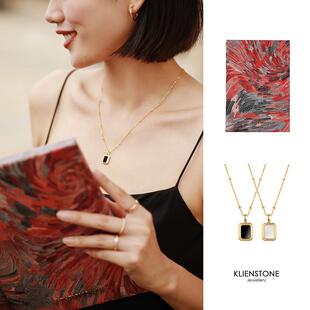 KLIENSTONEx晶小姐情侣礼物首饰盒+项链套装情人节限定礼品送女友