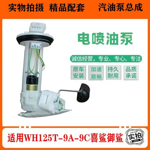 适用五羊本田WH125T-9A-9C喜鲨御鲨踏板摩托车燃油泵汽油泵总成