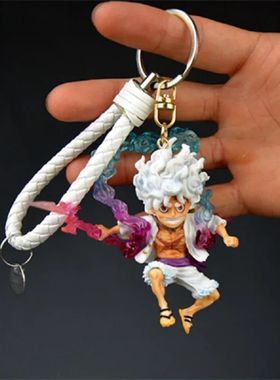 One Piece Luffy Gear 5 Nika Figures Toy Zoro Ace Pirate Gara
