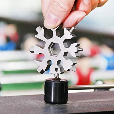 1/2 Snowflake Multi Functional Tool Silver, Durable Structur