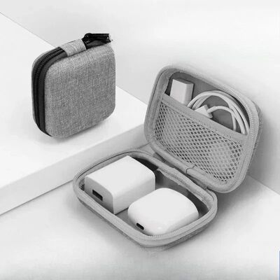 Multi-functional Data Cable Storage Bag, Universal Earphone
