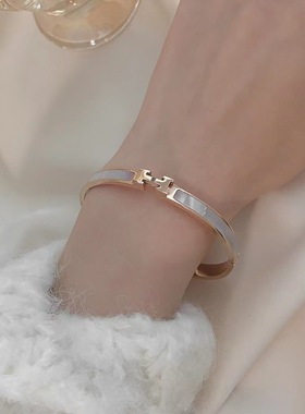 Korean version of bracelet design titanium steel jewelry手镯