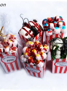 Halloween Simulation Spider Mouse Popcorn Boxes New Bar 1