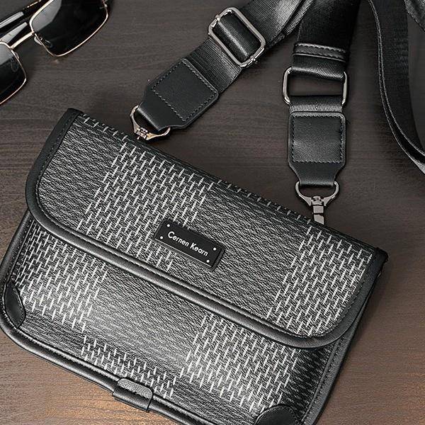 现货零售 新款大众男士小胸包百搭户外男士小包男包斜挎包单