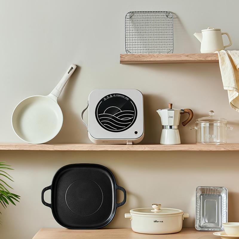 小熊电陶炉DTL-D22R1家用大功率爆炒菜电磁炉围炉煮茶光灶波炉