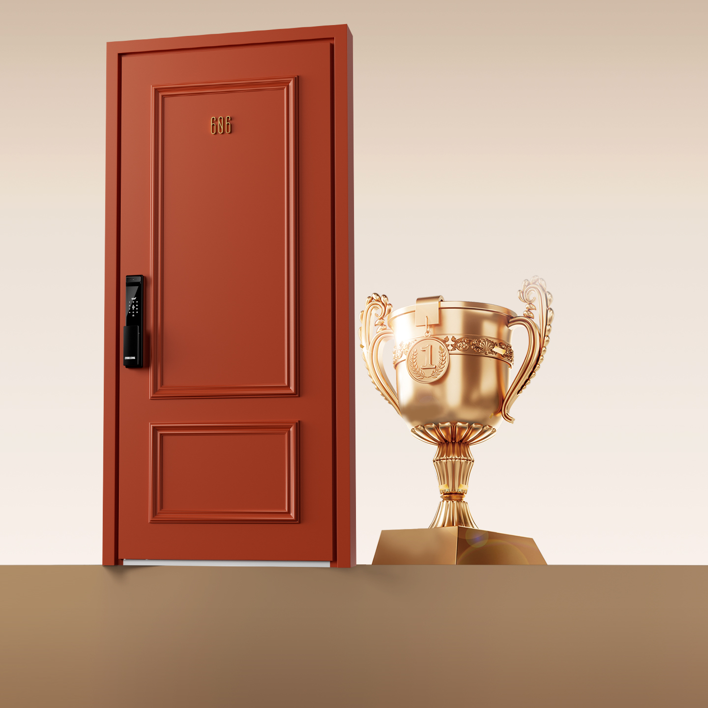 欧帝乐高端复古进户门