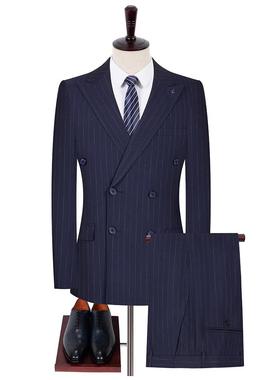 男士西装套西商务韩伦版休闲6362-L职业服婚礼新郎高装级感英风正