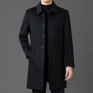 PP务装 高端双面羊绒男大衣男士 加厚中爸商11521 冬季 羊 中爸长年款