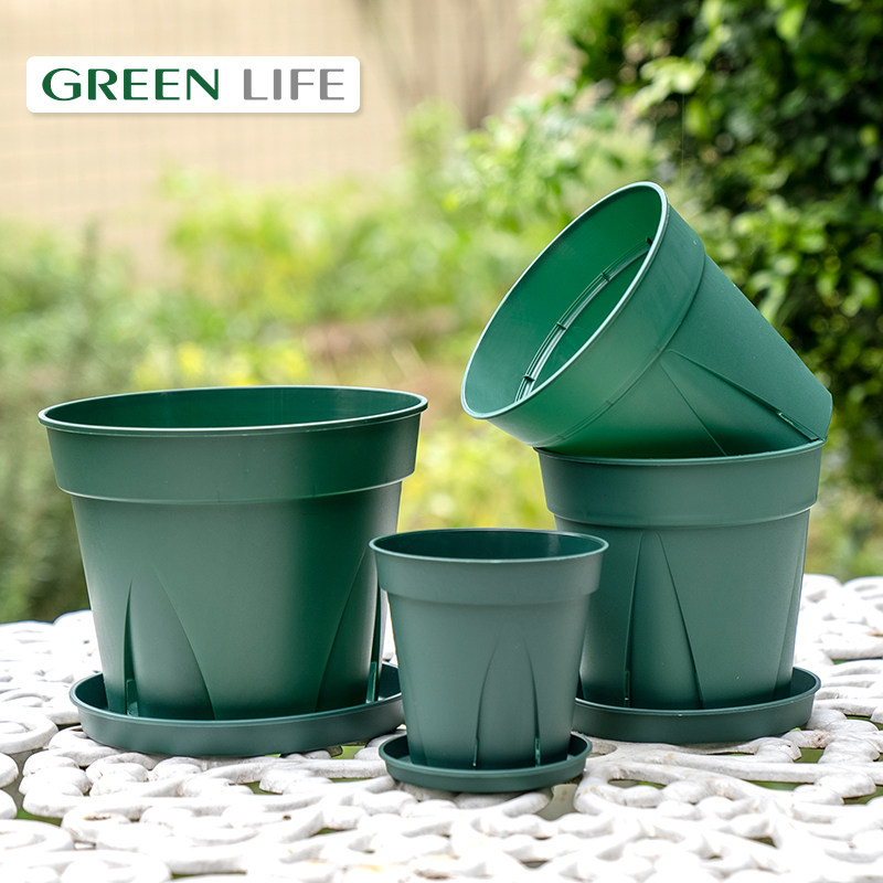 加厚进口青山控根透气花盆绿萝