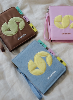 shanahs“毛毛”证件旅行包护照夹机票收纳卡包出国便携钱包一体