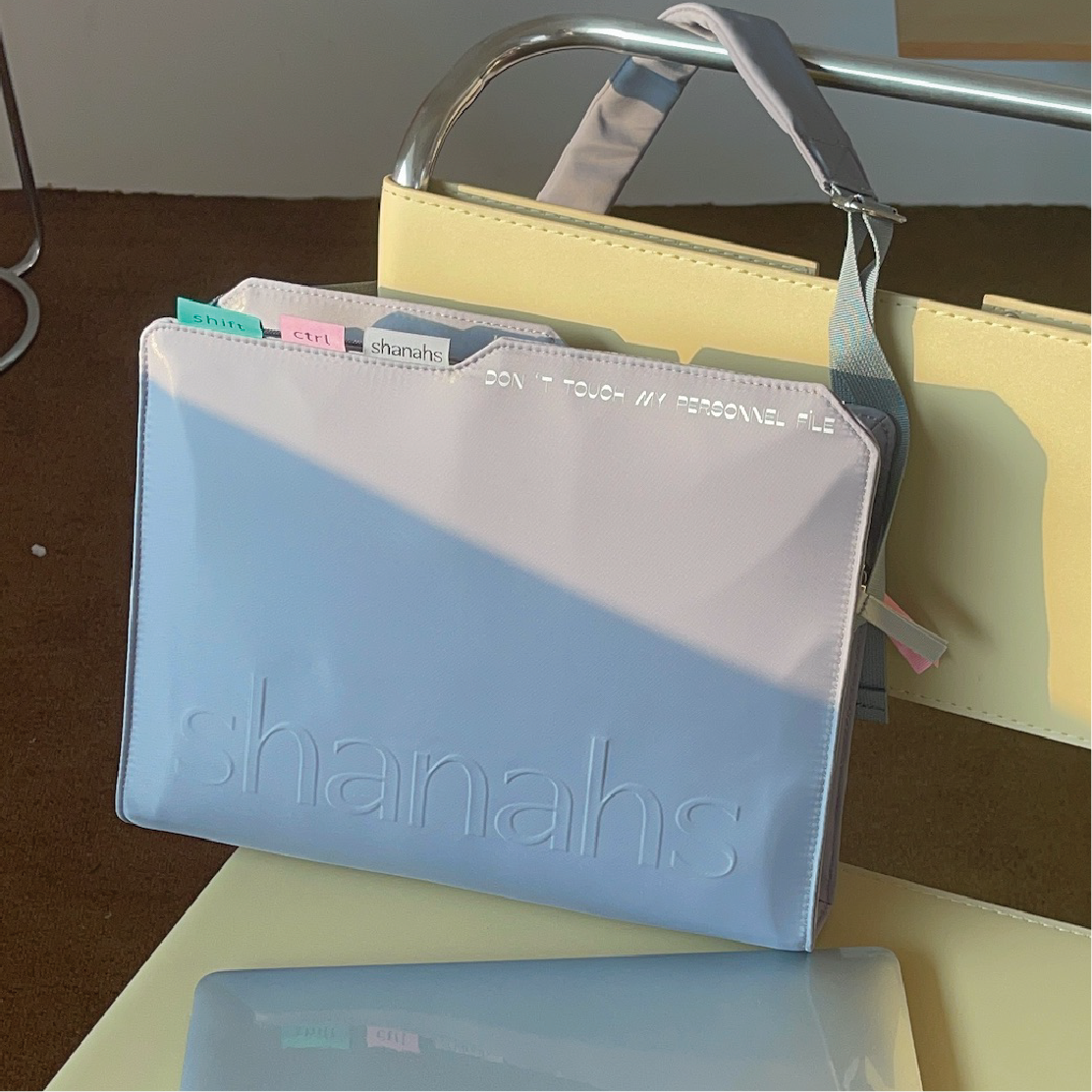 shanahs原创电脑包小众设计防震